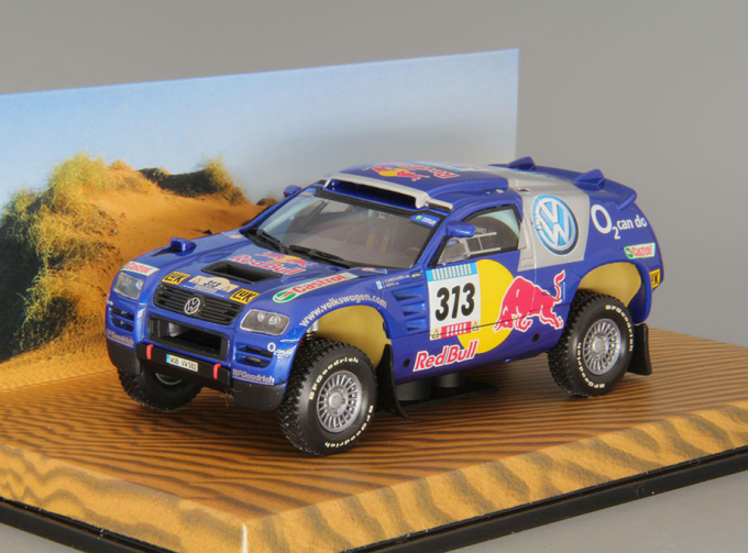 VOLKSWAGEN Race Touareg Paris-Dakar #313 J.Kankkunen - J.Repo (2005), blue