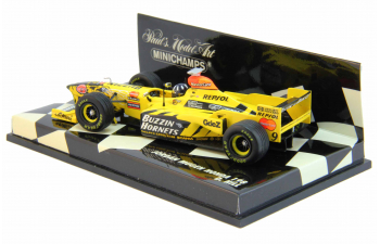 HONDA Jordan Mugen 198 D. Hill, yellow / black