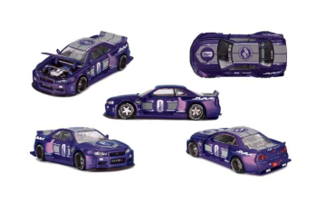 NISSAN Skyline GT-R (R34) KAIDO RACING FACTORY V2, purple