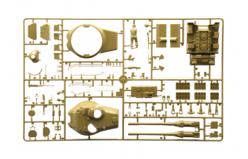 Сборная модель DATP Tank M47 Patton Wwii - Us Army - Nato Army 1945 - 1980 Military