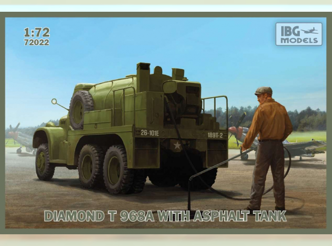 Сборная модель Diamond T968A Asphalt Tank