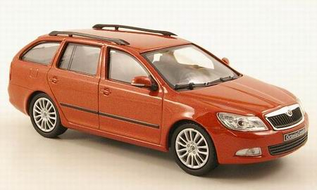 SKODA Octavia Combi (facelift 2008), tangerine orange met.