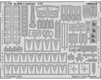 Фототравление для Ju 88A-1, экстерьер