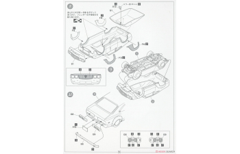 Сборная модель Mazda Savannah GT Late Racing Type