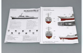 Сборная модель Американский эсминец USS Momsen DDG-92