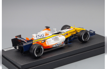 RENAULT F1 Team 2007 Show car, white / yellow / orange / dark blue