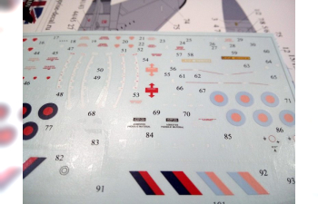 Декаль для Tornado ADV (F.3) low/high-viz stencils