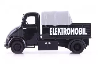  SKODA Elektromobil (1944), black