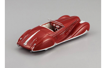 DELAHAYE Type 165 Cabriolet (1939), red