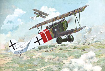 Сборная модель Fokker D.VII Alb (late)