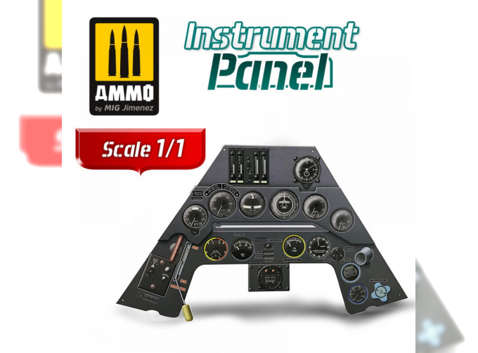 Focke Wulf Fw 190 A3 – Instrument Panel 1/1 Scale