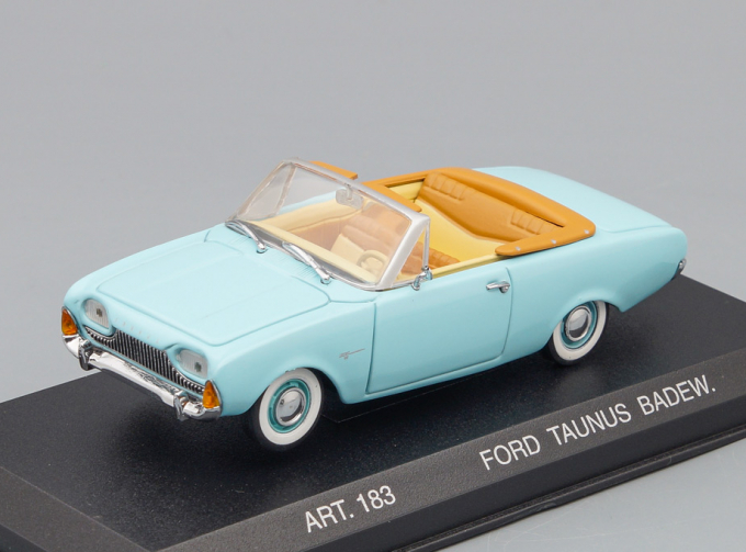 FORD Taunus Badew. Cabrio 1960, light blue