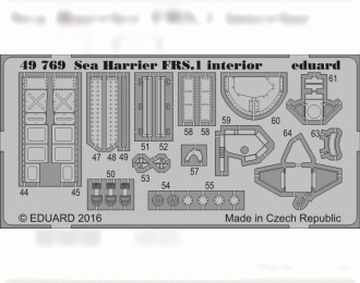 Фототравление для Sea Harrier FRS.1 interior