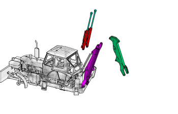 Набор для конверсии ЭО-2621А для ЮМЗ-6Л 