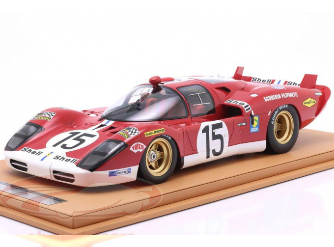 FERRARI 512S 5.0L V12 №15 24h LeMans Herbert Müller, Mike Parkes (1970)