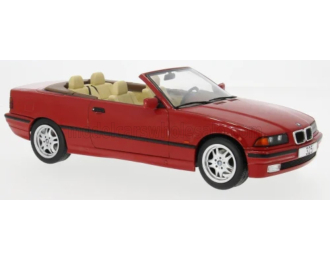 BMW 3-series 325i (E36) cabriolet open (1996), red