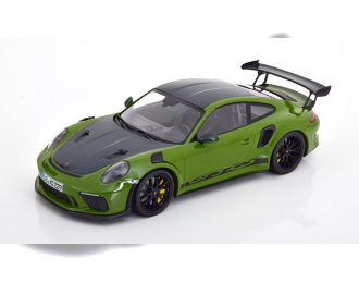 PORSCHE 911 (991) GT3 RS Weissach Package (2019), green grey