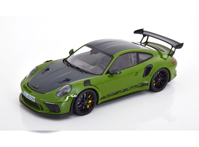 PORSCHE 911 (991) GT3 RS Weissach Package (2019), green grey