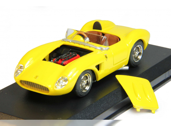 FERRARI 500 TRC (1956), gialla / yellow