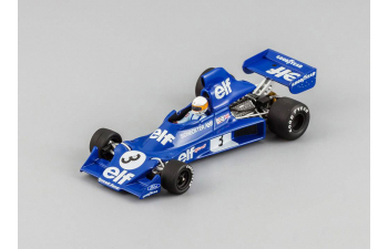 TYRRELL Ford 007 Jody Scheckter (1975), blue