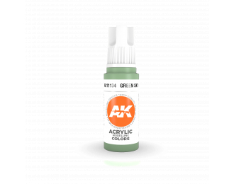 Краска акриловая 3rd Generation Green Sky 17ml