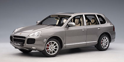 PORSCHE Cayenne Turbo, grey metallic