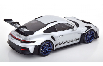 PORSCHE 911 (992) GT3 RS (2023), silver blue