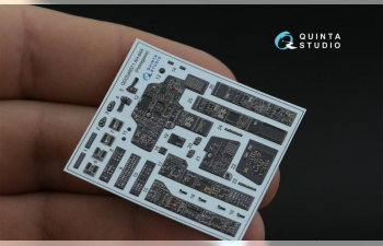 3D Декаль интерьера кабины AH-64A (Hasegawa) (малая версия)