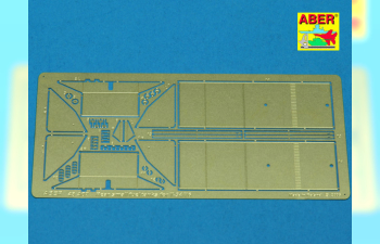 Фототравление Rear small fuel tanks for T-34/76