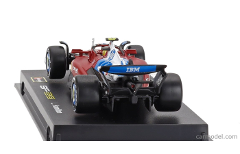 FERRARI With Pilot And Showcase F1 Sf-25 Team Scuderia Ferrari Hp №44 Miami Gp (2025) Lewis Hamilton, Red White Blue