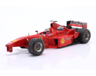 FERRARI F300 3 Wheeler №3 M. Schumacher 3 Belgian GP Formula 1  (1998), red