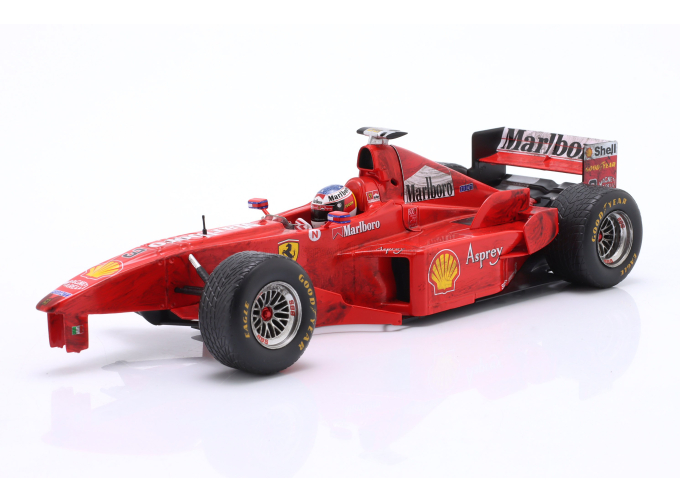 FERRARI F300 3 Wheeler №3 M. Schumacher 3 Belgian GP Formula 1  (1998), red