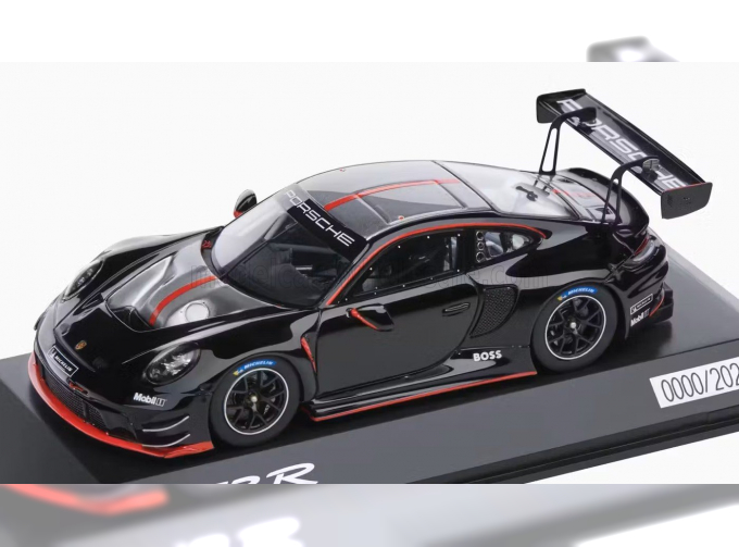 PORSCHE 911 992 Gt3 R №0 Coupe (2022), Black Silver