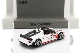 PORSCHE 918 Spyder Salzburg Racing Design №3 Weissachpackage (2015), Red White