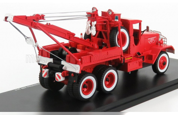 WARD LA FRANCE M1a1 Truck 3-assi Sapeurs Pompiers Wrecker (1944) - Autogru - Carro Attrezzi - Crane - Grue, Red White