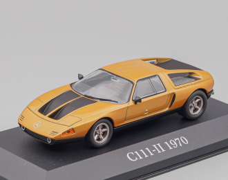 MERCEDES-BENZ C-111-II (1970), Mercedes-Benz Offizielle Modell-Sammlung 22, brown