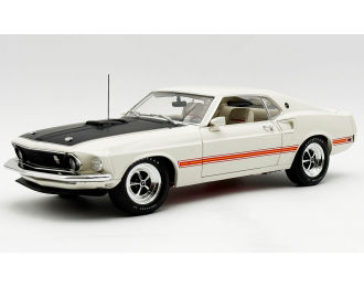 FORD Mustang 428 Cobra Jet (1969), white
