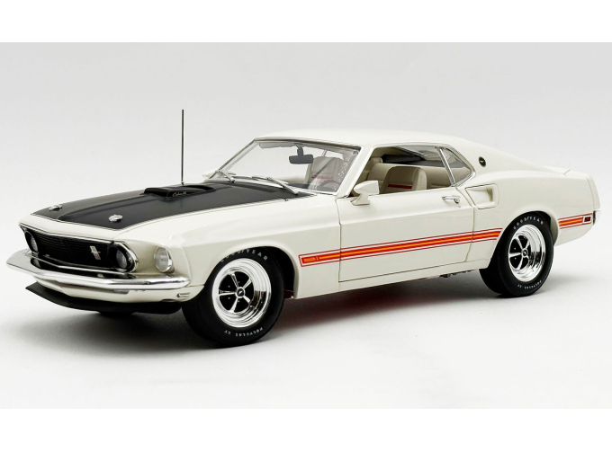 FORD Mustang 428 Cobra Jet (1969), white