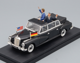 MERCEDES-BENZ 300D Limousine (1963) Adenauer / Kennedy, black