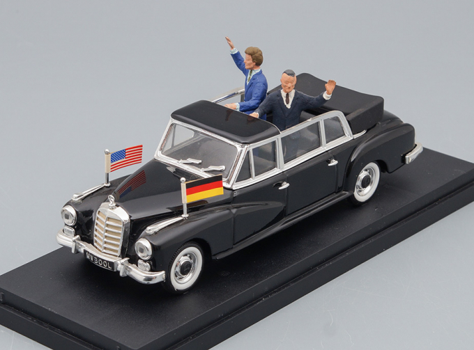 MERCEDES-BENZ 300D Limousine (1963) Adenauer / Kennedy, black