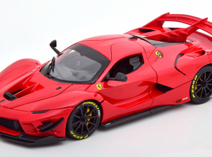 FERRARI FXX-K EVO Hybrid 6.3 V12 1050hp (2018), red