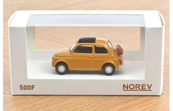 FIAT 500F *Jet-car* (1965), yellow positano 