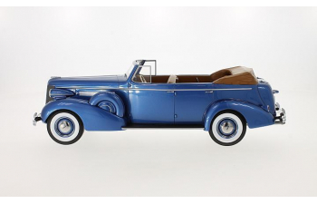 Buick Roadmaster 80 Phaeton (1937), blue mettalic