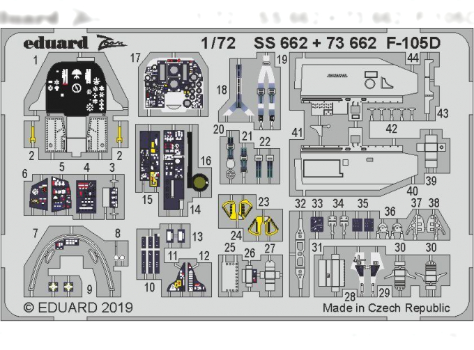 F-105D интерьер