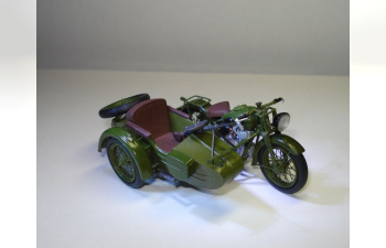 Сборная модель TIZ-AM-600 Soviet motorcycle