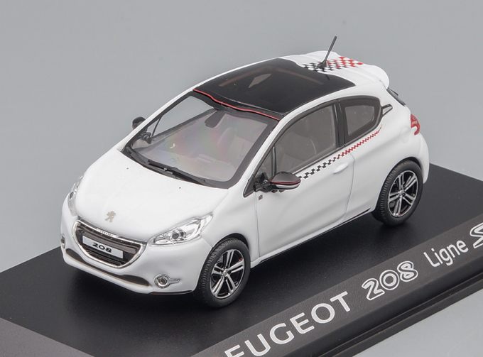 PEUGEOT 208 Ligne S (3-двери) 2012, White