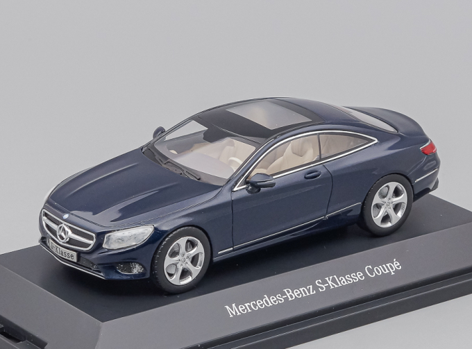 MERCEDES-BENZ S-Class C217 Coupe (2014), blue