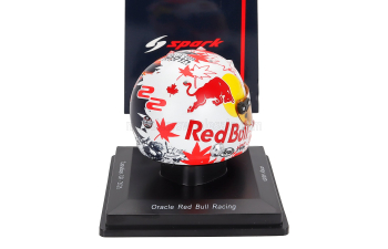 BELL HELMET Casco Helmet F1 Yuki Tsunoda Team Oracle Red Bull Racing №22 Canada Gp (100th Gp) (2025), White Gold