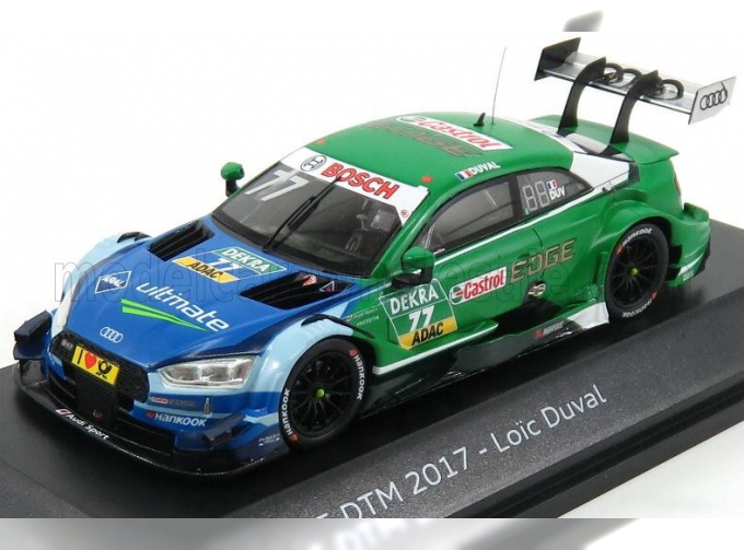 AUDI A5 Rs5 Team Audi Sport Phoenix №77 Season Dtm (2017) L.Duval, Green Blue