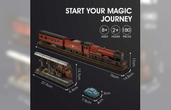 Сборная модель Harry Potter Hogwarts Express Set